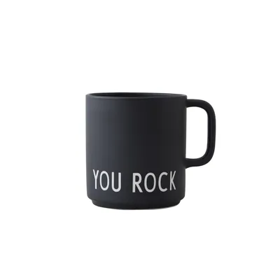 Produktbild von Design Letters - AJ Favourite Becher mit Henkel - YOU ROCK