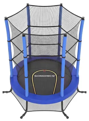 Produktbild von Kindertrampolin mit Sicherheitsnetz 174 cm | Blau | 174x174x189 cm
