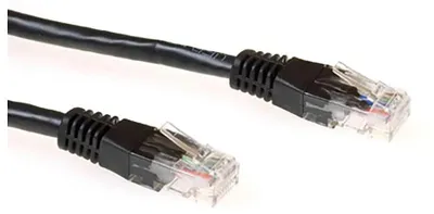 Produktbild von Ewent 1.0m Cat6 UTP Netzwerkkabel Schwarz 1 m U/UTP (UTP)