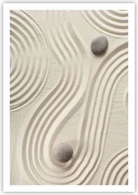 Produktbild von Poster - Poster ohne Rahmen - Steine Figuren Sand - 70x100 cm - Wand Bild - Wanddeko - Wandbilder - Kunstposter - Wandposter - Bilder - Kunstdruck - Wanddekoration - Wandbild - P2XPA70x100-5127