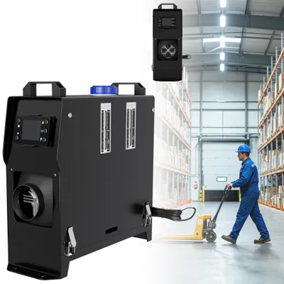 Produktbild von LARS360 Diesel-Lüfterheizer 8KW 12V, Dieselheizung mit LCD, Fernbedienung & 5L Tank – Heizgerät für Camping, Werkstatt, Lager & Innenraum,Typ C
