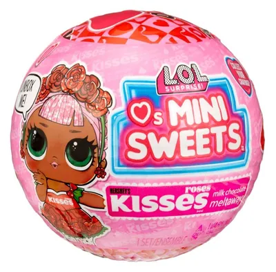 Produktbild von L.O.L. Surprise! L.O.L. Surprise Loves Mini Sweets Hugs & Kisses - Meltaway Rosie, Mini-Puppe, Weiblich, 4 Jahr(e), Junge/Mädchen, Mehrfarbig