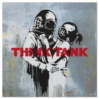 Produktbild von Giallobus - Denkfabrik - Banksy - 100L x 100B cm - Bild - Acrylglas