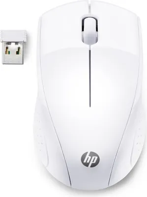 Obrázok produktu pre HP Bezdrôtová myš 220 (snehobiela), Všestranný, Optický, RF Wireless, 1600 DPI, Biela