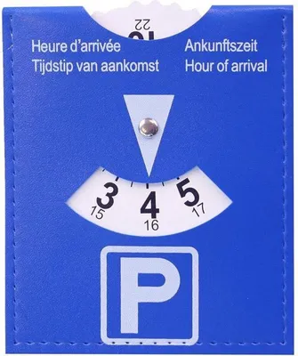 Image de CHPN - Disque de stationnement - Stationnement - Disque bleu - Ticket de stationnement - Zone de stationnement avec disque - Disque de stationnement - Stationnement - Disque de stationnement