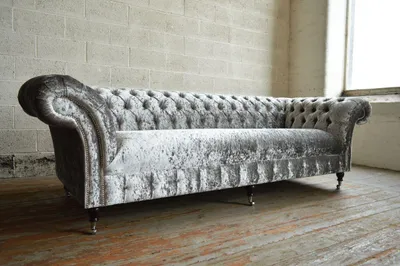 Produktbild von Chesterfield Designer Couch 4 Sitz Sofa Polster Leder Garnitur 2016-49
