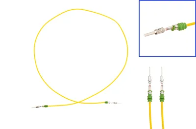 Produktbild von Original Kufatec Reparatur Kabel Litze Leitung / Mit Stift / wie OEM: 000979020E