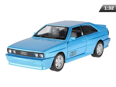 Zdjęcie produktu dla Model 1:32, RMZ Audi quattro (1980), niebieski