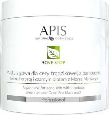 Image de Masque aux algues APIS Acne-Stop pour peaux acnéiques, 200 g
