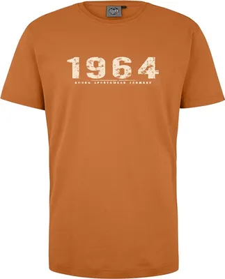 Produktbild von Übergrößen T-Shirt Vintage Number beige AHORN SPORTSWEAR Dark Orange 5XL
