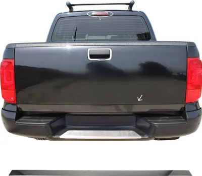 Image de Garniture de Hayon Coffre pour VW Amarok 2010-2021 acier inox foncé