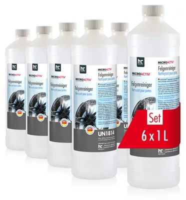 Produktbild von 6x 1 L Microactiv® Felgenreiniger - anwendungsfertig