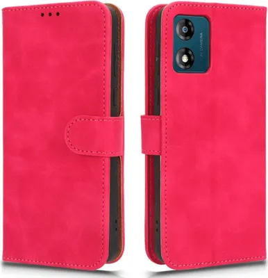 Produktbild von Motorola Moto E13 Hülle - Coverup Klapphülle - Rosa