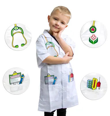 Produktbild von Woopie Doktorschürzenkostüm für Kinder bis ca. 120 cm