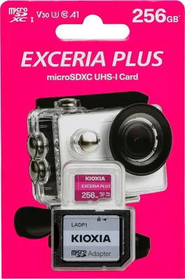 Immagine prodotto di Kioxia EXCERIA PLUS - Scheda di memoria flash - 256 GB