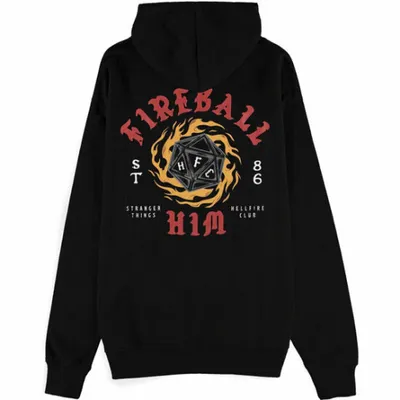 Productafbeelding van Fremde Dinge: Hoodie met vlammotief