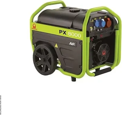 Image de Groupe électrogène essence triphasé 4,8 kW AVR+DE PX8000 - PRAMAC - PK472TX2000