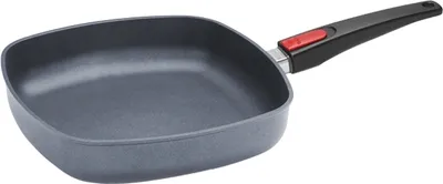 Zdjęcie produktu dla Woll "Diamond Lite" patelnia kwadratowa 28 cm x 28 cm, 6 cm wysokości, ze zdejmowanym uchwytem - NIE nadaje się do indukcji