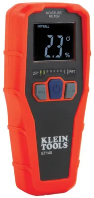Materialfeuchtemessgerät, Baufeuchte 0–100 % vol, orange
