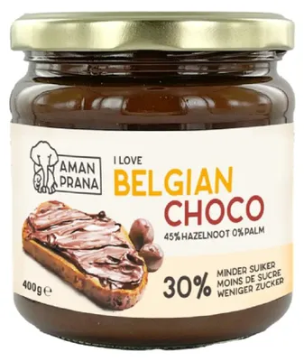 Immagine prodotto di Pasta di nocciole - cacao e zucchero di cocco 400g