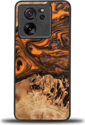 Image de Bewood Housse unique pour Xiaomi 13T / 13T Pro - Orange