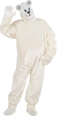 Produktbild von EISBÄR aus Plüsch (Kostüm, Handschuhe, Schuhüberzieher, Maske)