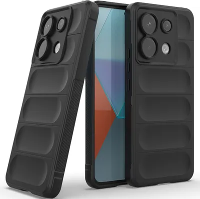 Produktbild von Handyhülle für Xiaomi Redmi Note 13 Pro 5G Weich TPU Silikon Stossfest Anti-rutsch Hülle Schwarz
