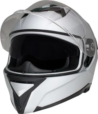 Produktbild von Motorradhelm Integralhelm CMX ARES silber matt Größe L