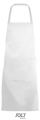 Produktbild von SOLs 01744 | Gramercy Apron - 80 x 63 cm - Farbe: White - Größe: 80 x 63 cm