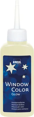 Zdjęcie produktu dla Kreul 42740 Farba do szkła Glow-In-The-Dark Yellow 80 ml 1 szt.