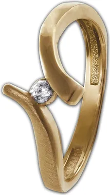 Productafbeelding van Gouden ring voor dames, maat 56, 17,8 gram, echt goud 333, geelgoud, goudwit, modelnummer D2GDR531Y56