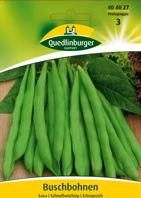 Produktbild von Buschbohne Saxa | Buschbohnensamen von Quedlinburger
