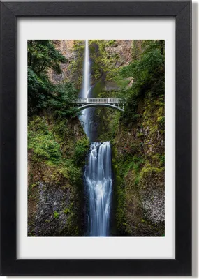Produktbild von Bild 20x30 MDF-Rahmen, Wandkunst Wasserfall