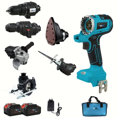 Produktbild von Multifunktionswerkzeug – Akkuborstermotor – Set mit Zubehör