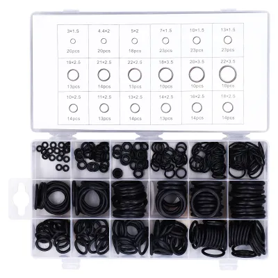 Obrázok produktu pre Inštalatér O Ring Gasket Kit, O Ring Kit, O Ring Assortment Set, gumový O Ring, O Ring odolný voči opotrebovaniu, O Ring