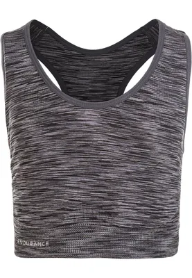 Produktbild von ENDURANCE Sport-BH Civita in nahtlosem Design 1001 Black 128/140