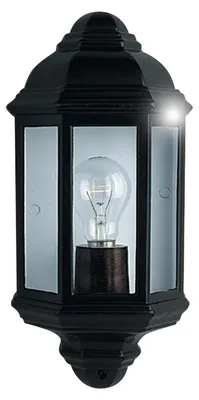 Produktbild von Wandleuchte, Schwarz, Aluminium, H 36 cm, OUTDOOR