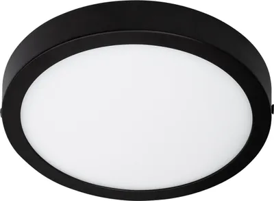 Produktbild von LED-Deckenleuchte 18W Rund Aluminium Ø210mm Slim CCT Wählbar Galán SwitchDimm Schwarz