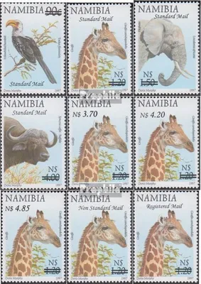 Produktbild von Briefmarken Namibia - Südwestafrika 2007 Mi 1250-1258 (kompl.Ausg.) postfrisch Freimarken