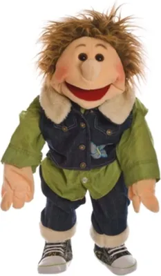 Immagine prodotto di Marionetta a mano "Giovane Gerrit" di Living Puppets