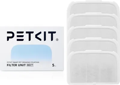 Produktbild von PETKIT - EVERSWEET MAX Filter,Aktivkohle, Hocheffiziente Filtration,5pcs für Katzen Hunde Trinkbrunnen
