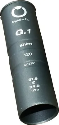 Produktbild von bySchulz Fahrrad Sattelstützen Shim Adapter 31,6/34,9mm