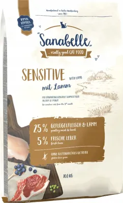 Produktbild von Sanabelle Adult Sensitive s jahňacím mäsom 10kg