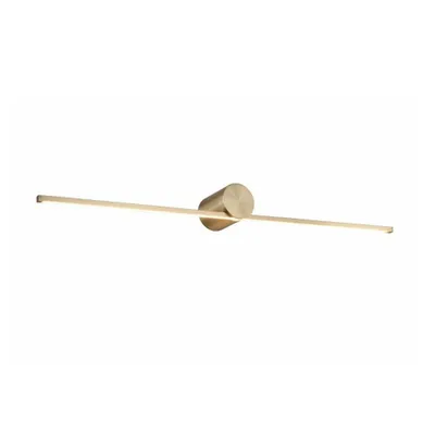 Zdjęcie produktu dla Kinkiet LED CAMARA złoty 8W Neutralna biel 1100lm metal wym:7,3x60x5,5cm IP20 Zuma Line