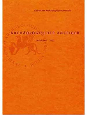 Immagine prodotto di Archäologischer Anzeiger