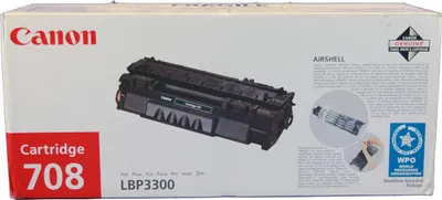 Produktbild von Canon 708, 2500 Seiten, Schwarz, 1 Stück(e)