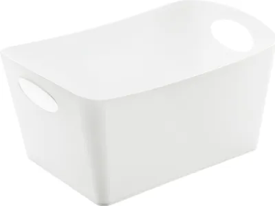 Zdjęcie produktu dla koziol BOXXX M, Schowek, Biały, Prostokątny, Tworzywo sztuczne pochodzące z recyklingu, Monochromatyczny, Wewnętrzna