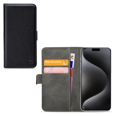 Immagine prodotto di MobilizePoliuretanoLeather Book Case Black Apple iPhone 15 Pro Max