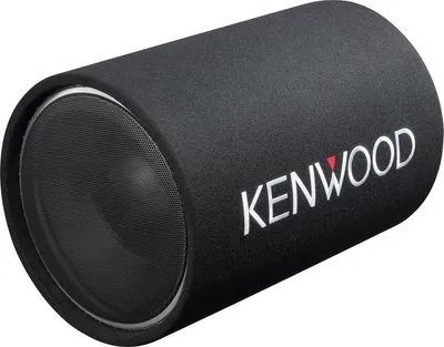 Image de Kenwood KSC-W1200T Caisson de basses en saillie, passif, 1200 watts, réponse en fréquence 40 Hz - 800 Hz, 1 x 4 ?, rendement 88 dB