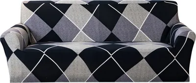 Image de CANDeal Housse de Canapé Stretch - Housse de Canapé Antidérapante, Douce, En Élasthanne, Protection de Meuble Lavable Avec Mousse Antidérapante Et Dessous Élastique (3-Places,Couleur 12)
